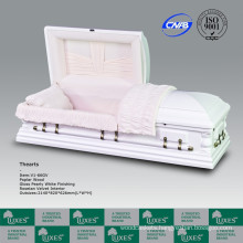 LUXES Oversize American Wooden Caskets Coffins For Funeral Cremation
